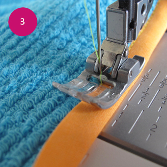 diy serviette de plage