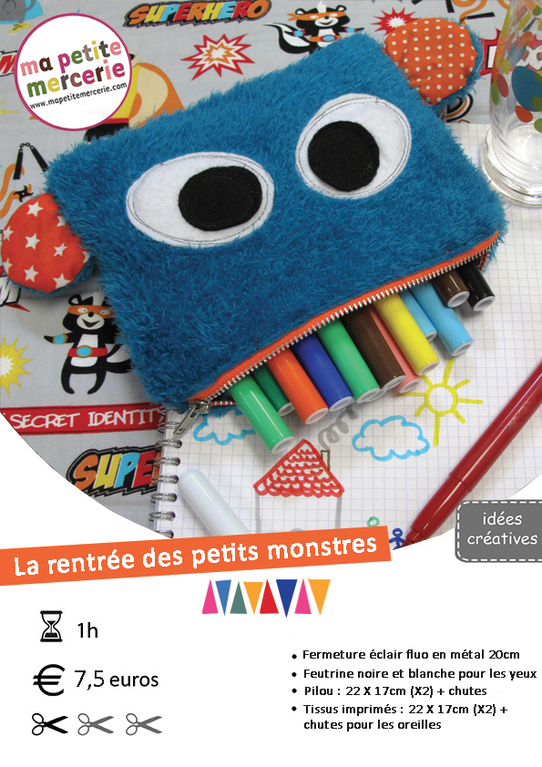 tuto trousse ecole