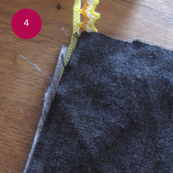 Diy coussin vintage 4