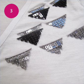 diy tshirt paillette
