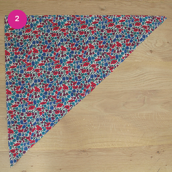 diy 2 foulard