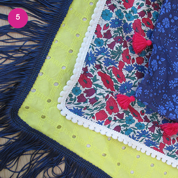 diy 5 foulard