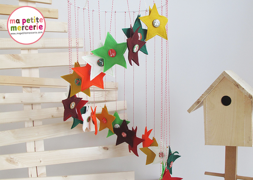 tuto calendrier de l avent cousu