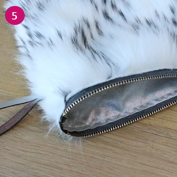 diy 5 pochette grisly