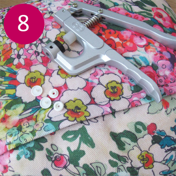 DIY coussin fleuri 8