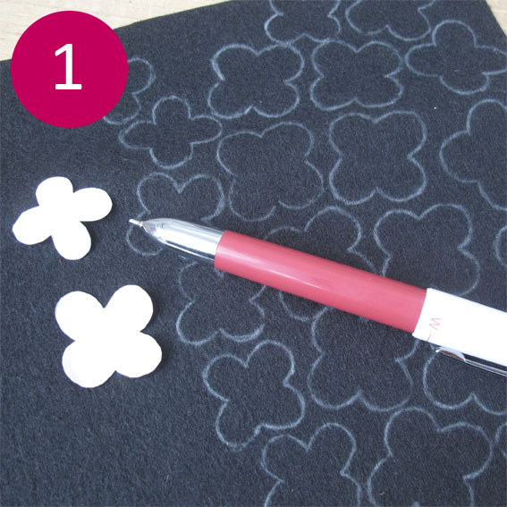 Pochette fleur 1