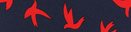 tissu-crepe-birdy-rouge-sur-marine-x-10cm