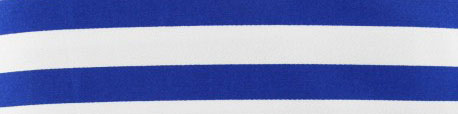 tissu-gabardine-lycra-rayures-bleues-navy-sur-fond-blanc-x-10cm