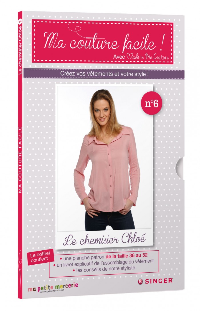 patron de couture chemiser chloe