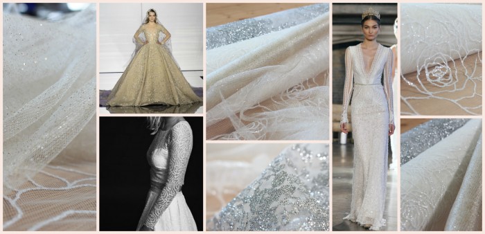 mix tulle paillete