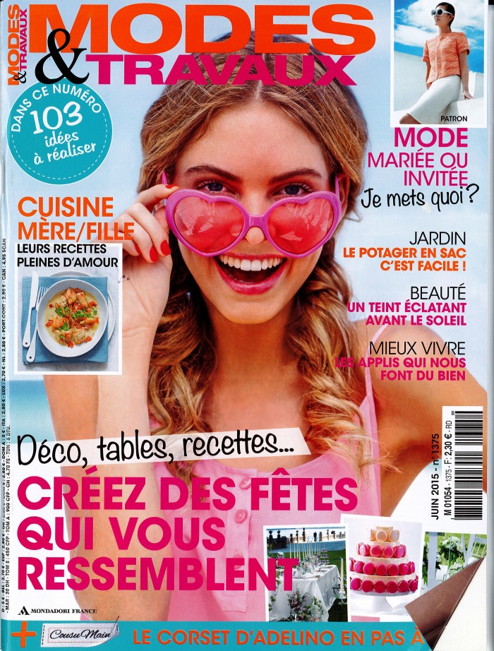 couverture modes et travaux juin 2015