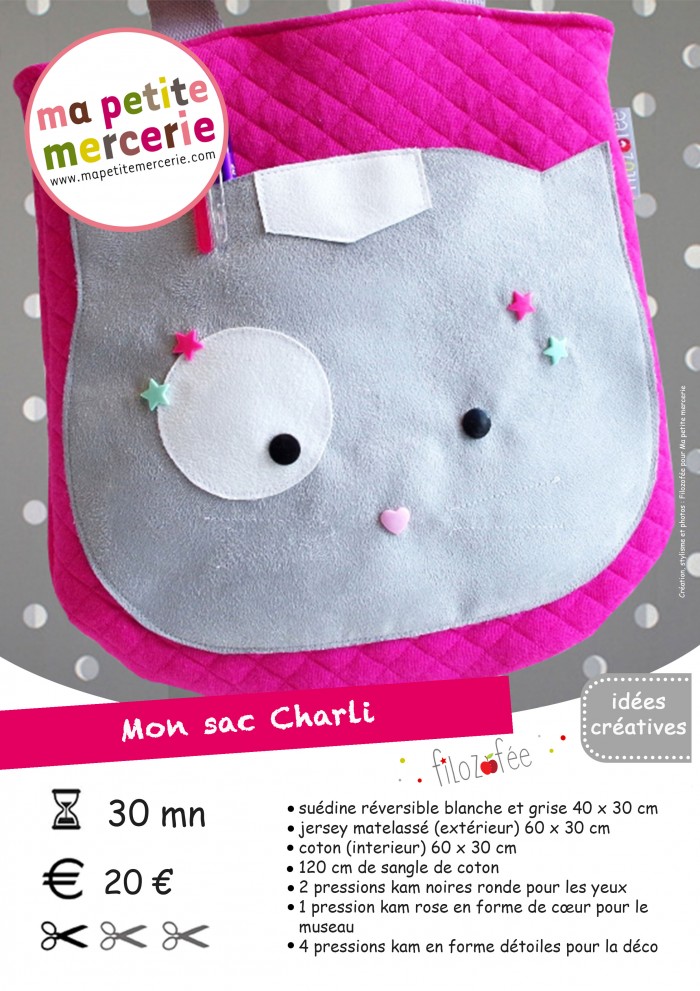 fiche technique sac chat