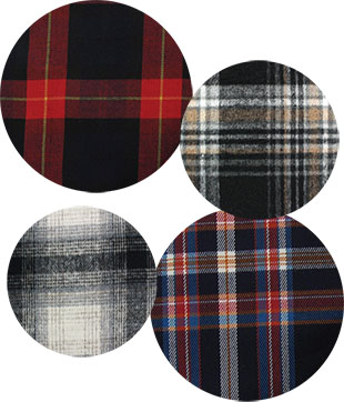 Tissu tartan
