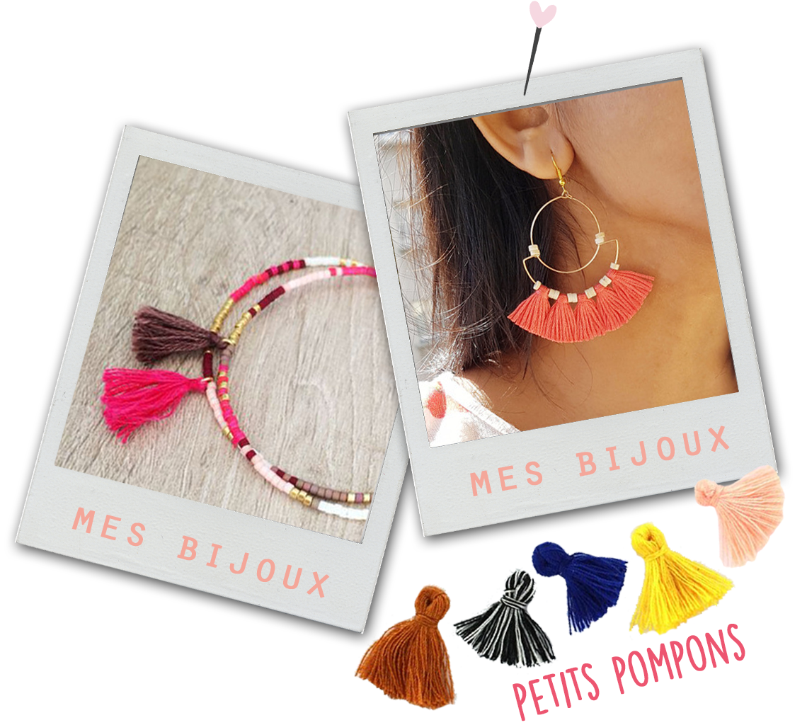 bijoux pompon