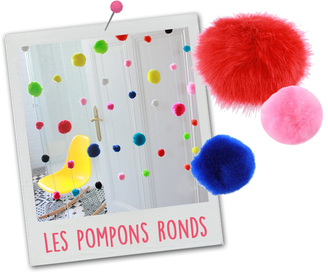 pompons ronds