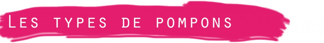 titre types pompons