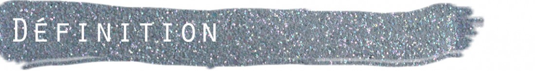 titer paillettes glitter définition