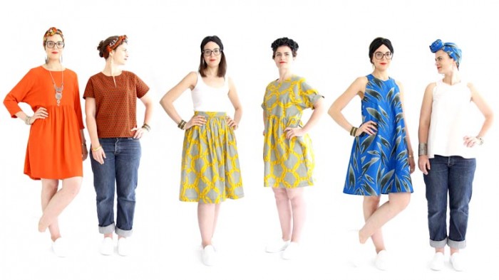 Modèles de la collection capsule de la marque Iam Pattern