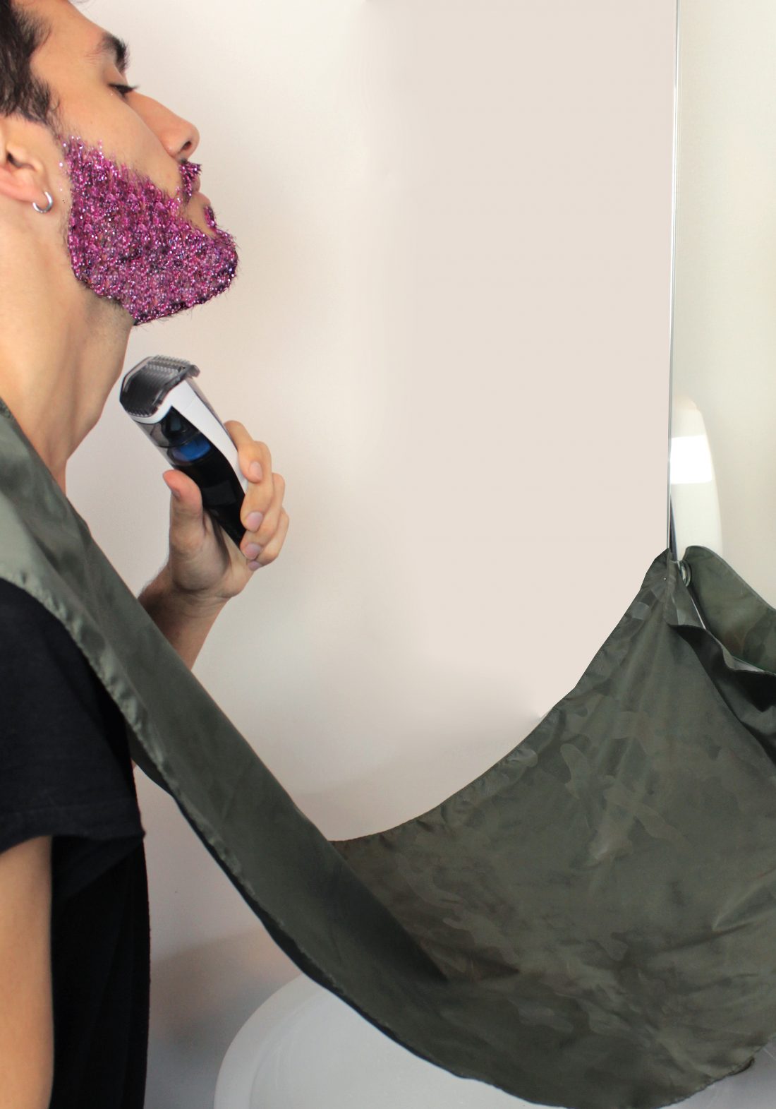 idée cadeau coudre un bavoir à barbe