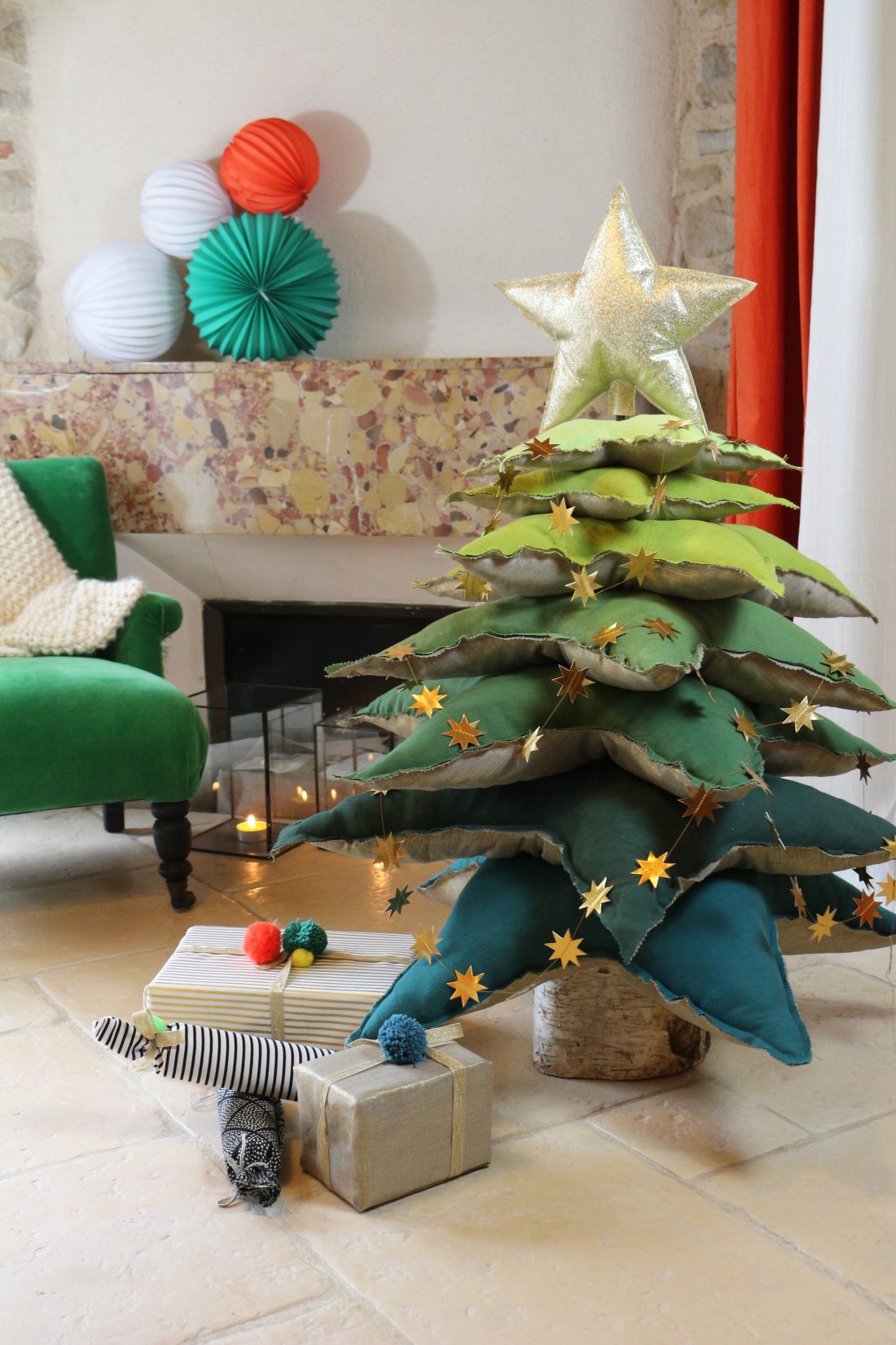 Tuto Sapin de Noel en Tissu Final