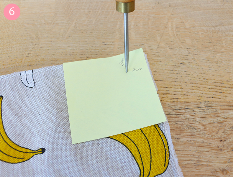 Essuie Tout Lavable DIY Etape 1