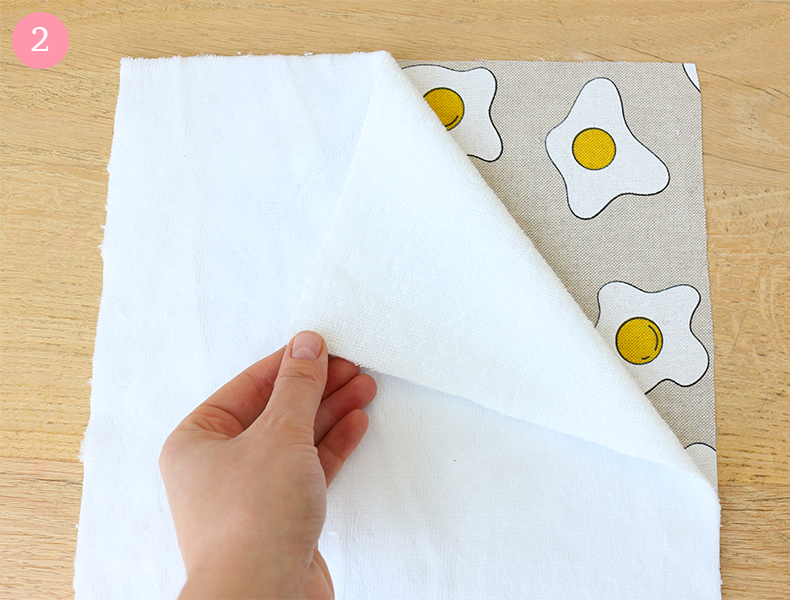 Essuie Tout Lavable DIY Etape 1