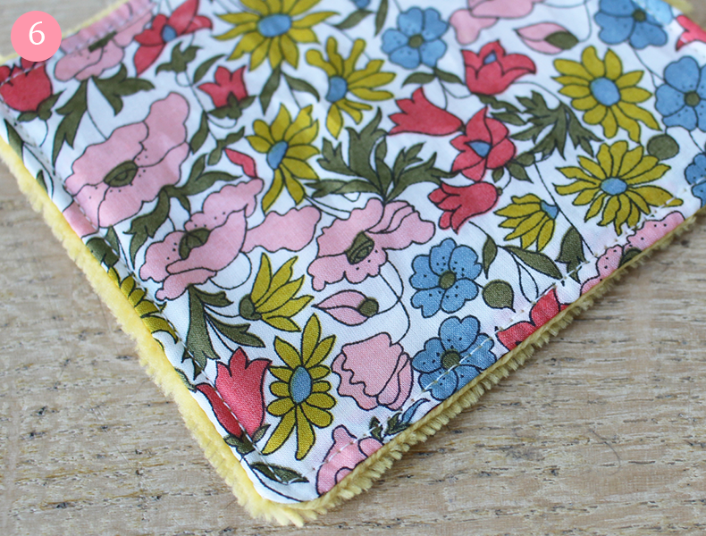 Tuto Lingettes Lavables Étape 6