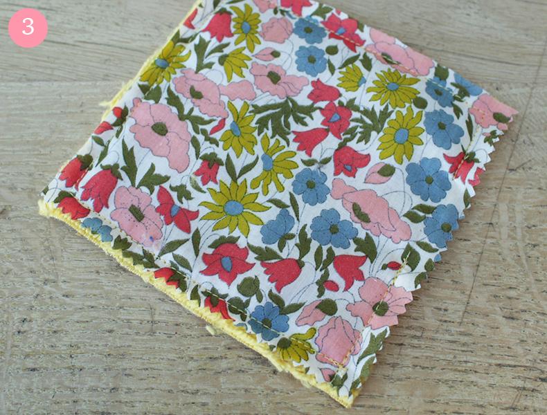 Tuto Lingettes Lavables Étape 3