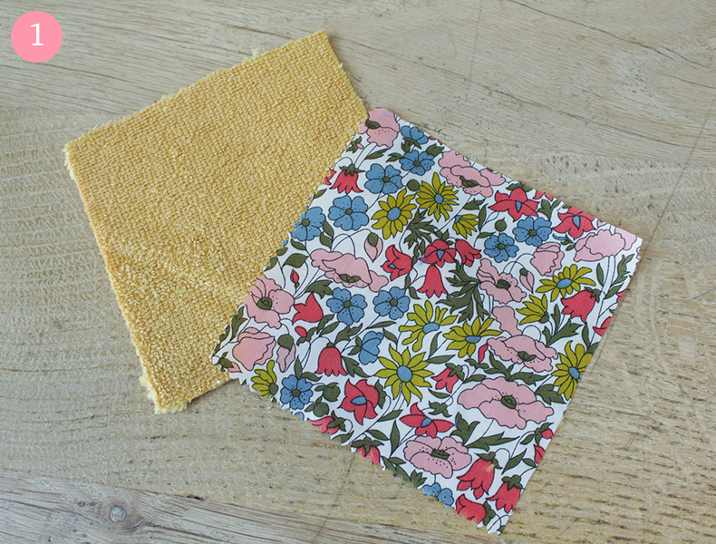 Tuto Lingettes Lavables Étape 1 