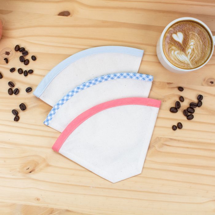 couture zéro déchet : filtre à café réutilisable