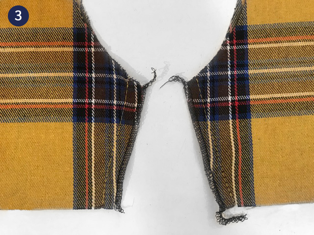 Assemblage du bloomer à bretelles