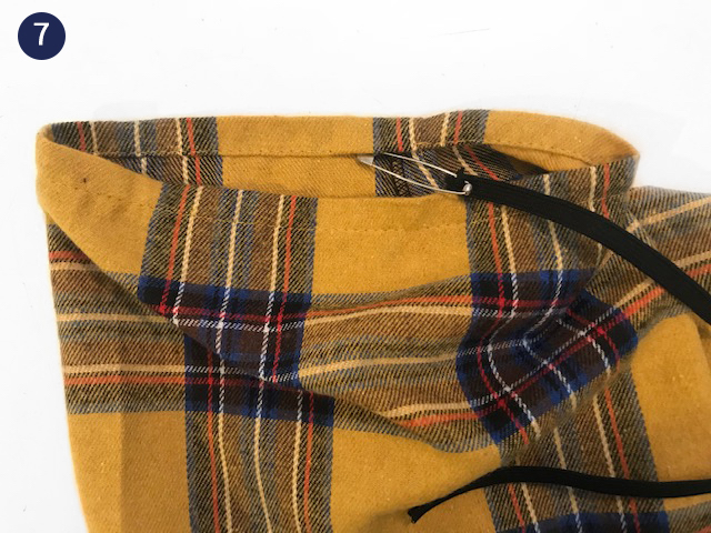 Comment enfiler un élastique dans un ourlet