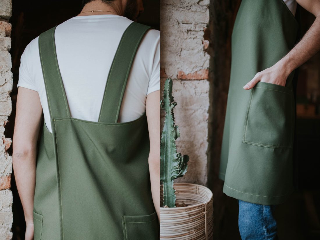 Tablier de cuisine style japonais