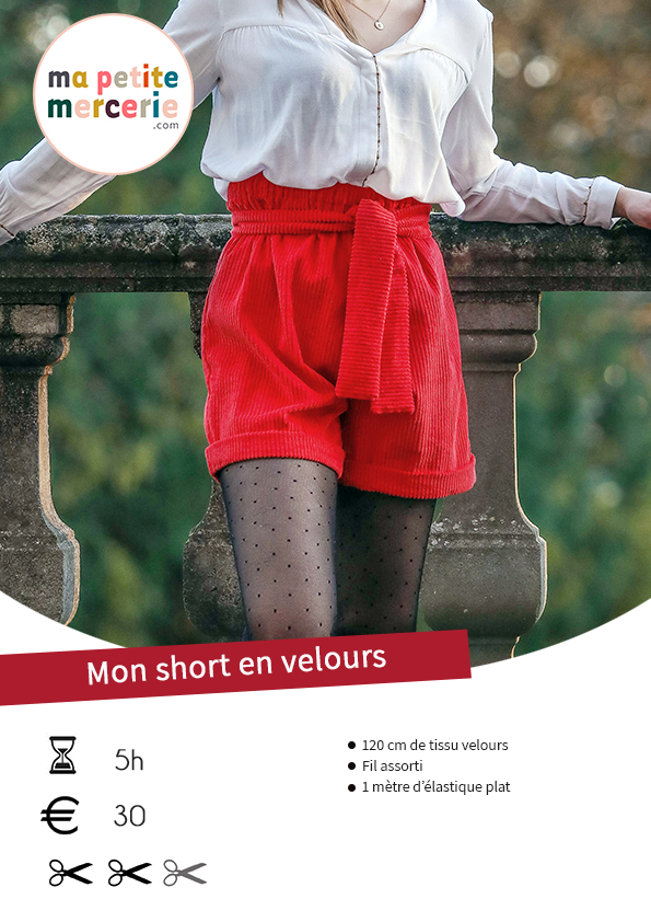 Tuto patron short femme gratuit pdf