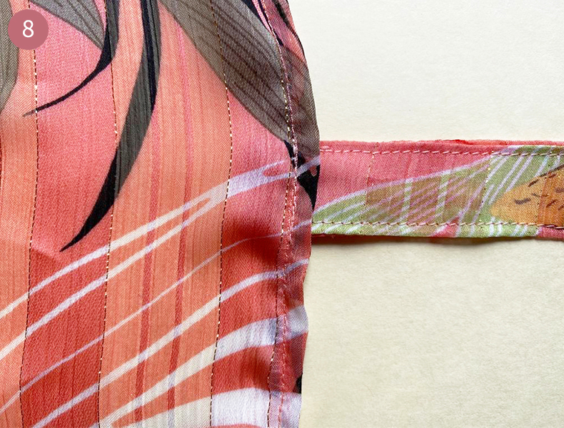 Tuto caftan de plage mousseline