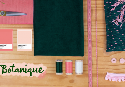 Bannière Rose Botanique - Tendance Couture Février 2021