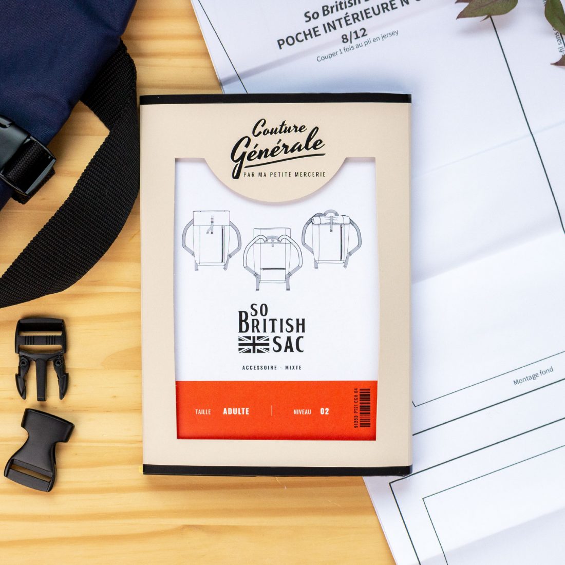 Patron Sac So British - Pochette Patron
