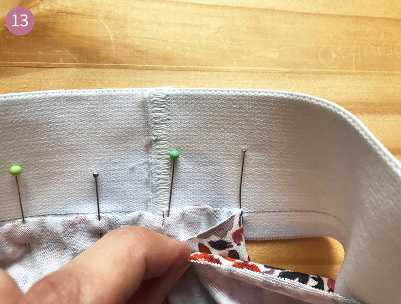 comment coudre un élastique pour maillot de bain homme