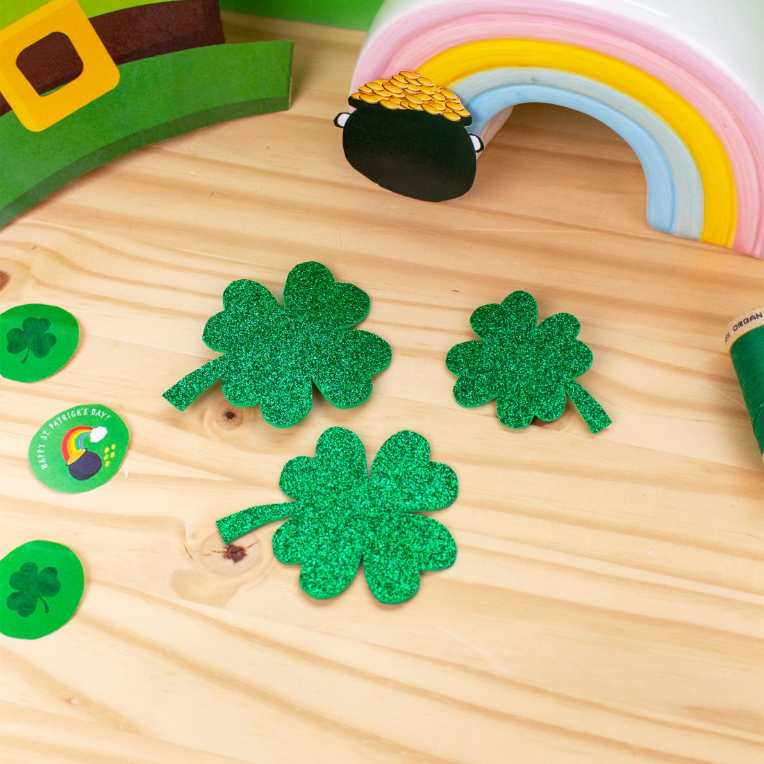 Tuto broche diy saint patrick