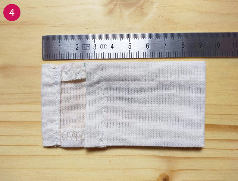 Tuto sachet tisane étape 4