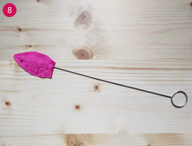 Tuto Sachet de thé feuille
