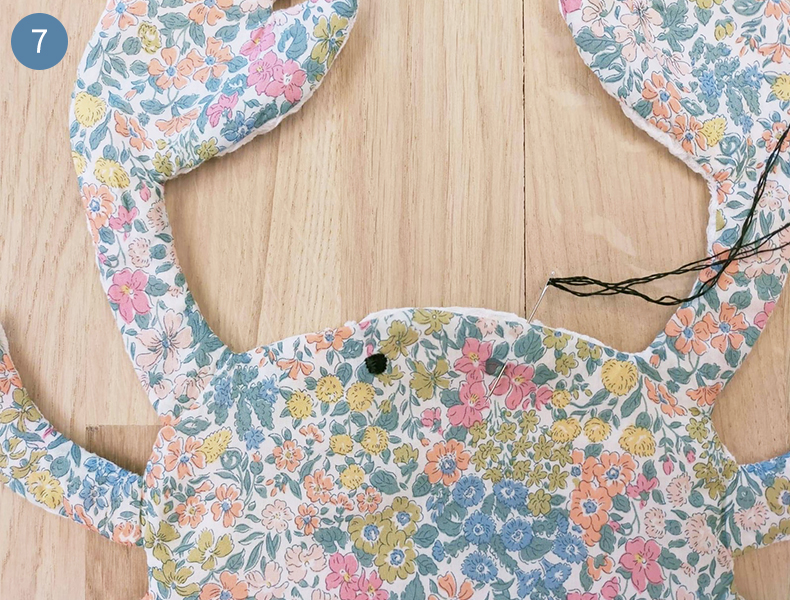 broderie yeux doudou