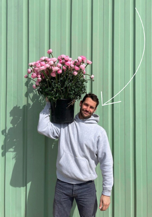 jacquemus projet les fleurs tuto emballage bouquet de fleurs