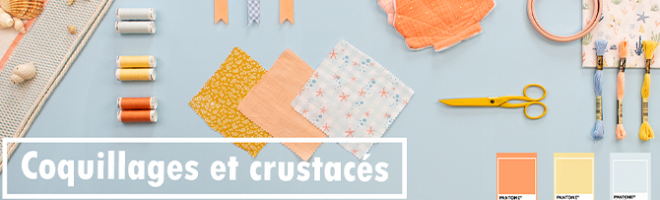 Bannière Blog Moodboard Coquillages et crustacés