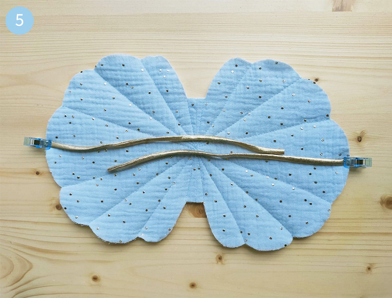 Pochette lingettes bébé tuto