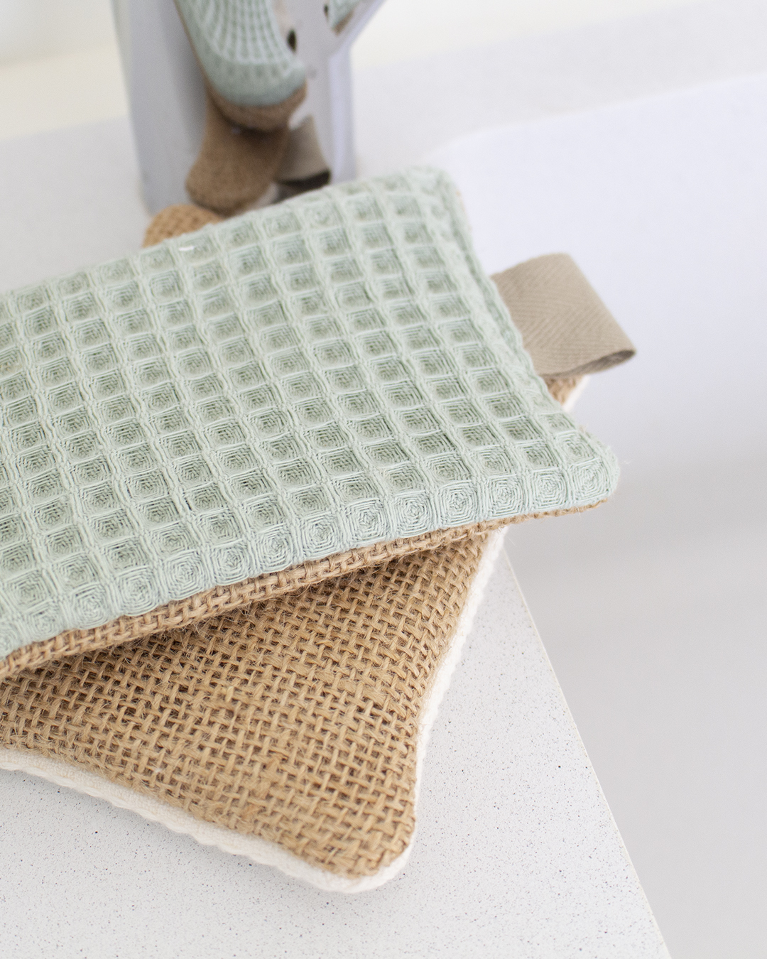 fabriquer éponge lavable