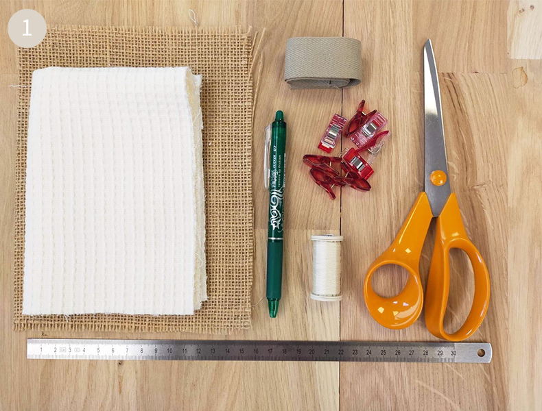 matériel fabriquer éponge lavable