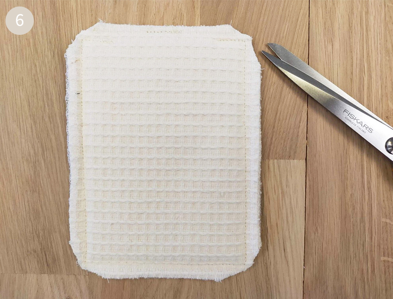 Tuto couture éponge lavable