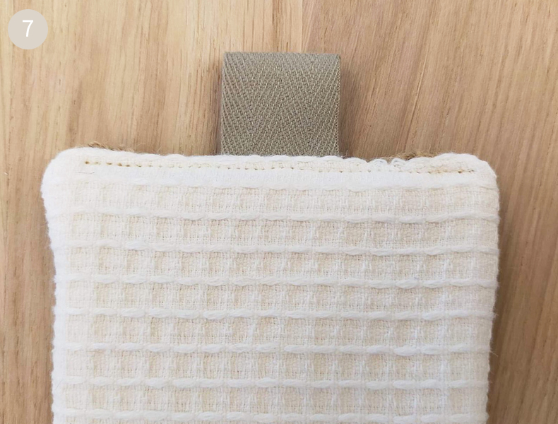 Eponge réutilisable tuto