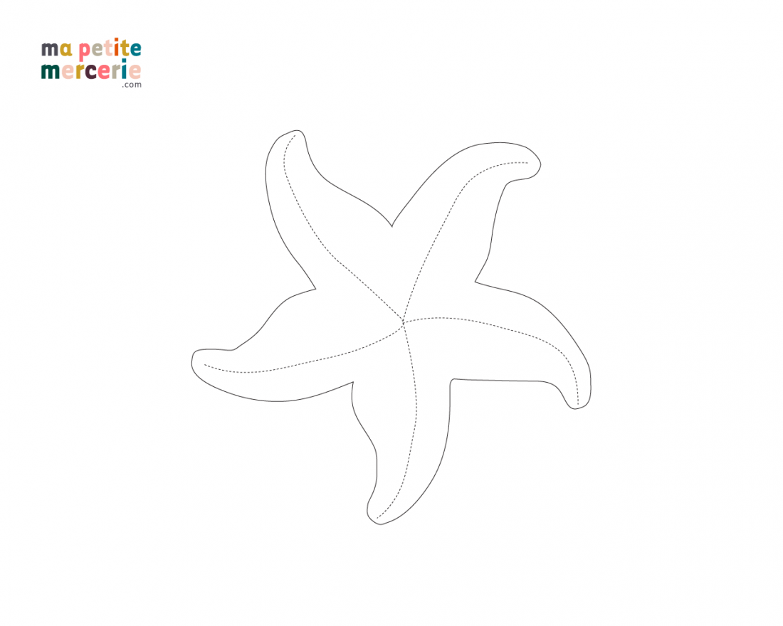 schema doudou étoile de mer